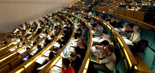 Business students attend a lecture at the Aula Magna auditorium at the Stockholm University on October 30, 2012. Stockholm University has over 36,000 students at four faculties, making it one of the largest universities in Scandinavia.    AFP PHOTO / JONATHAN NACKSTRAND        (Photo credit should read JONATHAN NACKSTRAND/AFP/Getty Images)